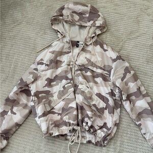 Pink Camo Zip Up